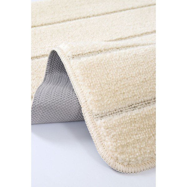 Кремави килими за баня в комплект 2 бр. 50x80 cm Yeni Cizgli – Foutastic-image-3