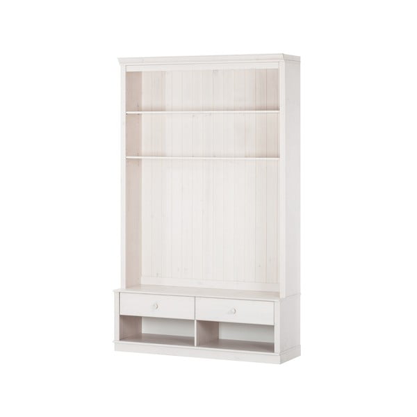 Бял TV комплект от от масивен бор 140x223 cm Anita – Støraa-image-2