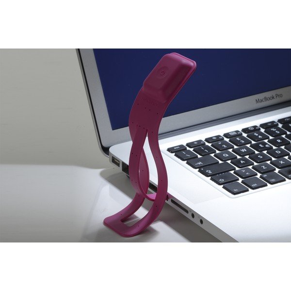 Růžová lampička na čtení Moleskine Magenta-image-1