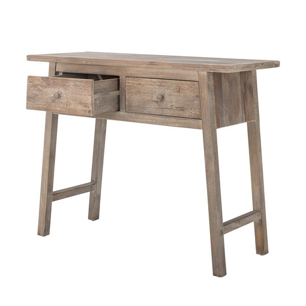 Конзолна маса от масивен бор в естествен цвят 40x100 cm Camden – Bloomingville-image-3