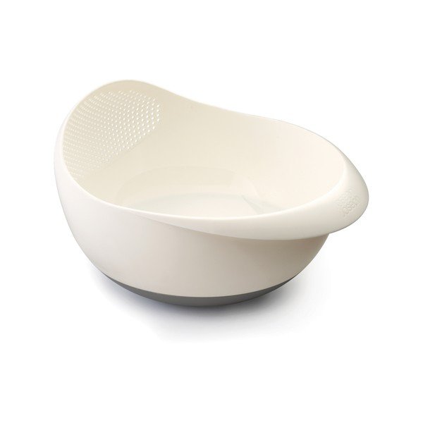 Bílá mísa s cedníkem Joseph Joseph Prep&Serve, délka 29 cm