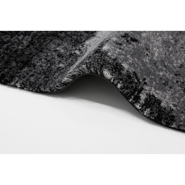 Тъмносив вълнен килим 200x300 cm Bran - Agnella-image-2