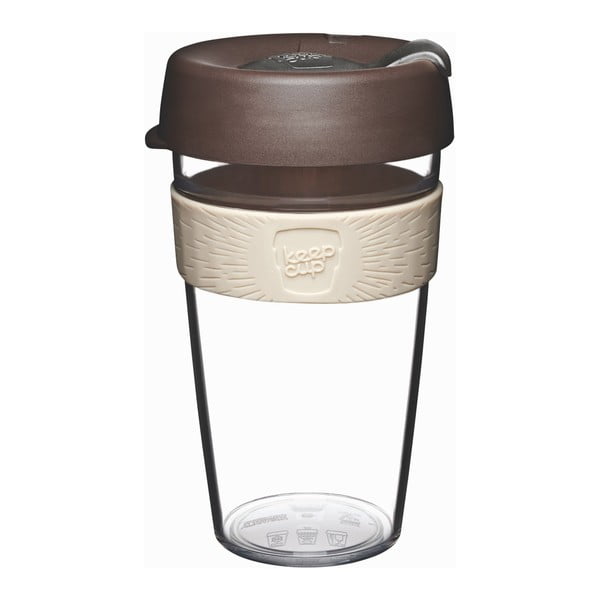 Чаша за пътуване с капак Clear Edition Aroma, 454 ml - KeepCup