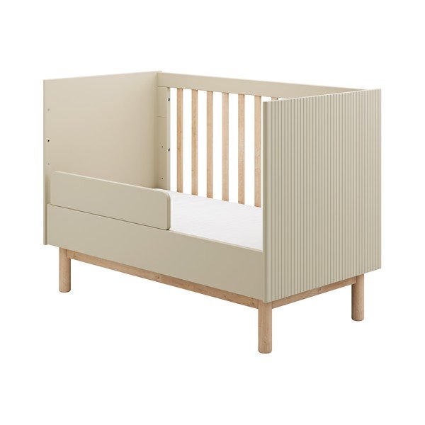 Кремаво детско легло 60x120 cm Miloo - Pinio-image-4