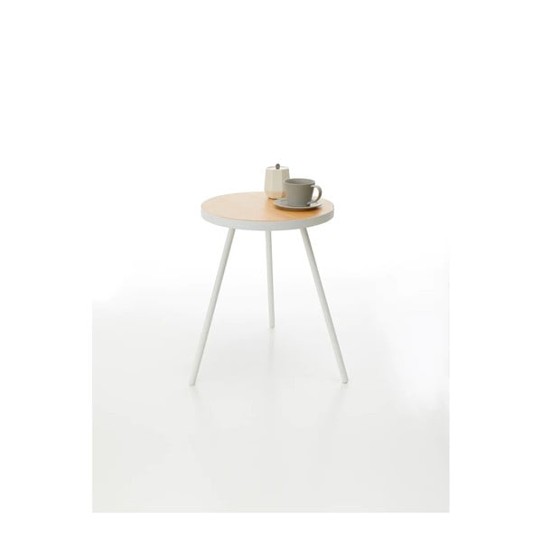 Кръгла странична масичка 48x49 cm Tower – YAMAZAKI-image-4