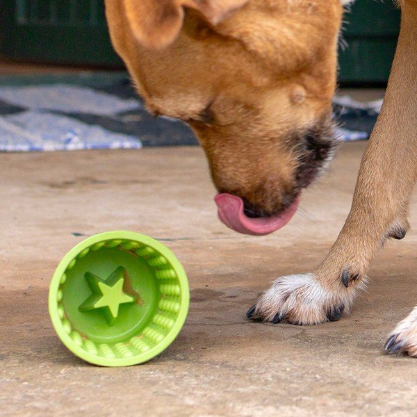 Купичка за облизване Yoggie Pot Green – LickiMat-image-1