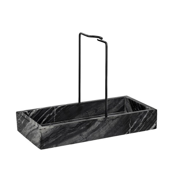 Тъмносив каменен органайзер за мивки Marble – Mette Ditmer Denmark