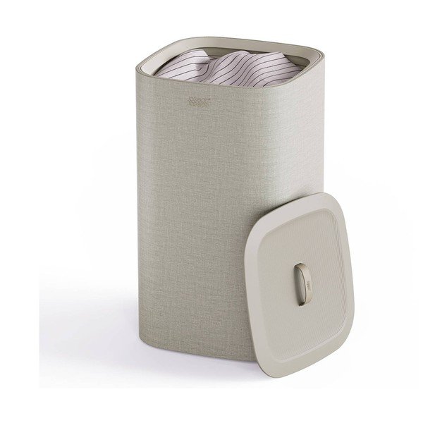 Бежов текстилен кош за пране 60 l Tota One – Joseph Joseph