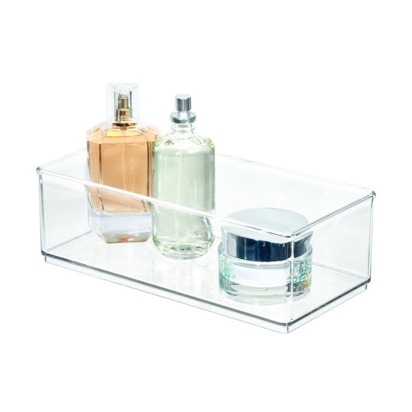 Прозрачна кутия за съхранение iDesign The Home Edit, 11,9 x 24 cm - iDesign/The Home Edit-image-3