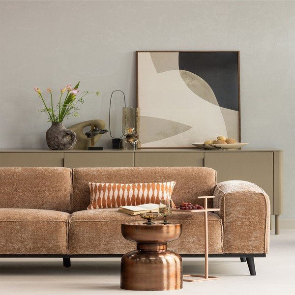 Метална кръгла странична масичка ø 30 cm Frits – WOOOD-image-1