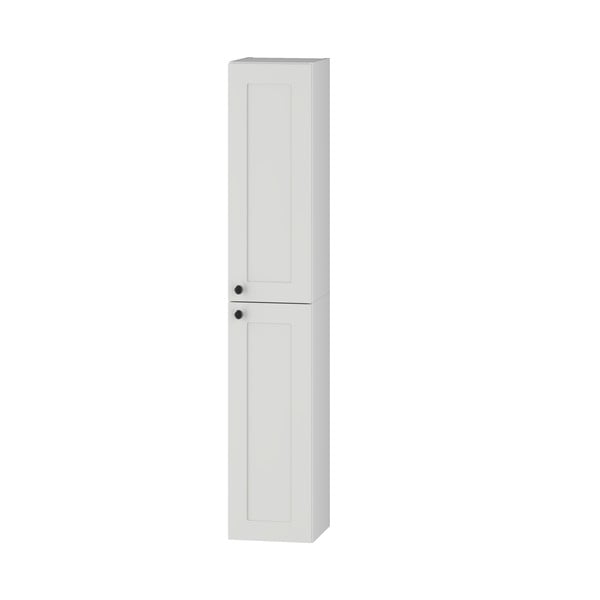 Бял висок висящ шкаф за баня 30x160 cm Senja - STOLKAR