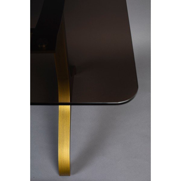 Маса за хранене със стъклен плот , 180 x 90 cm Sansa - Dutchbone-image-2