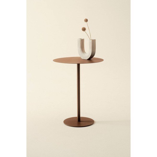 Метална кръгла странична масичка ø 40 cm Heby – Jotex-image-1