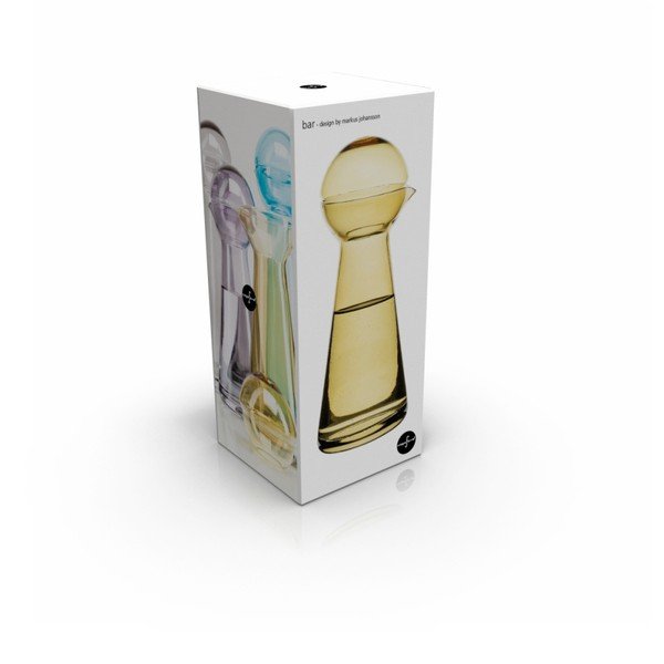 Jantarová karafa na víno Sagaform Birdie, 0,5 l-image-4