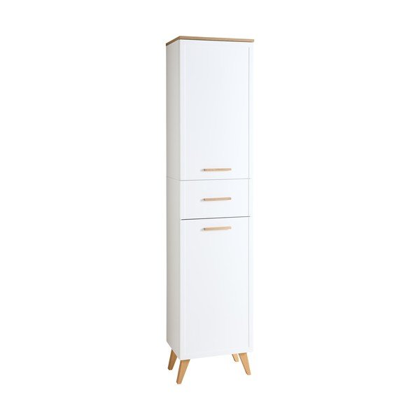 Бял шкаф за баня 184x45 cm Quickset 383 – Pelipal-image-2