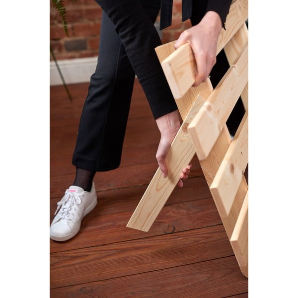 Кафяв разтегателен диван 140 cm Roots - Karup Design-image-1