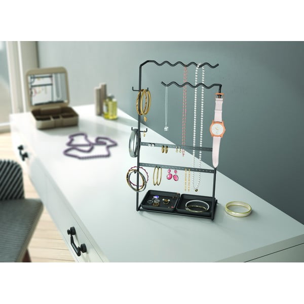 Черен органайзер за бижута My Jewels - Metaltex-image-3