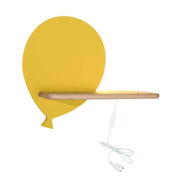 Жълто детско осветително тяло Balloon - Candellux Lighting