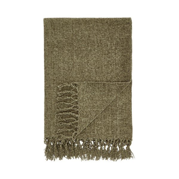 Одеяло от шенил в цвят каки 130x170 cm Wilson – Catherine Lansfield