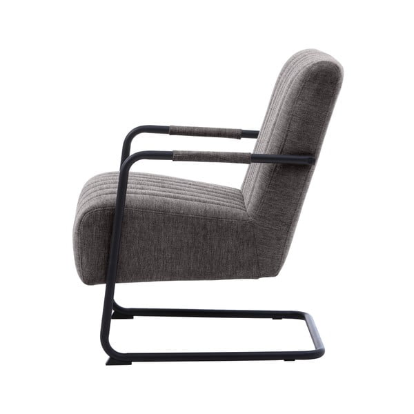 Тъмносиво кресло Trout – Unique Furniture-image-3