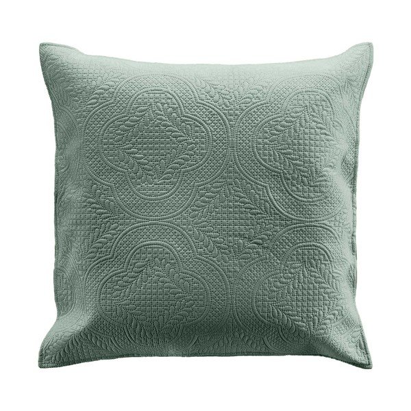 Зелено комплект шалте и калъфка за възглавница от микрофибър 240x260 cm Romane – douceur d'intérieur-image-4