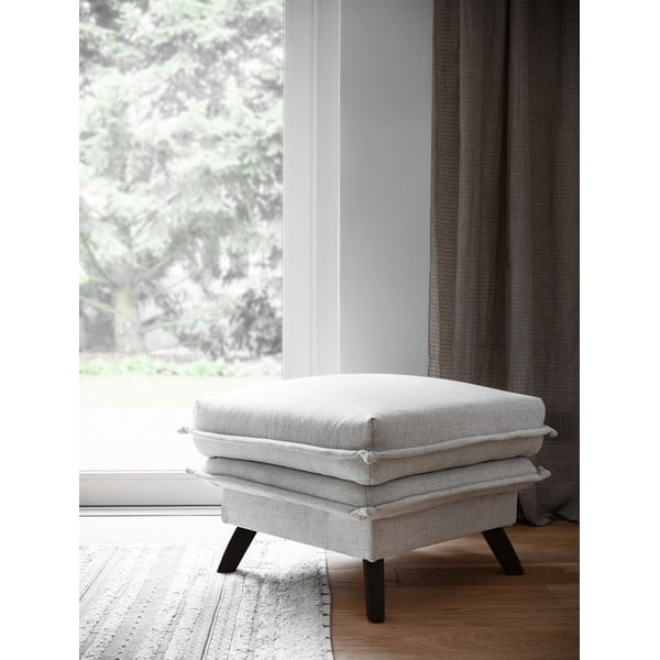 Светлобежова табуретка за крака Charming Charlie - Miuform-image-2