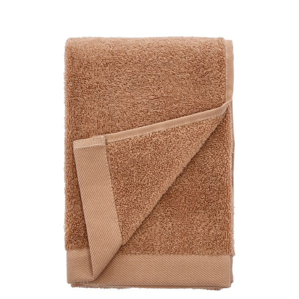 Оранжева кърпа от органичен памук 50x100 cm Comfort - Södahl-image-2