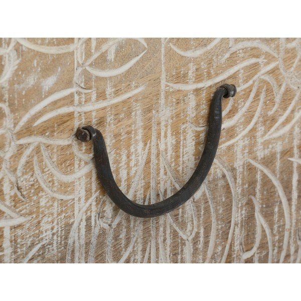 Ракла от масивно манго в естествен цвят 45x50 cm Malati – Støraa-image-1