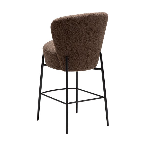 Кафяв бар стол (височина на седалката 68 cm) Orbit – DAN-FORM Denmark-image-3