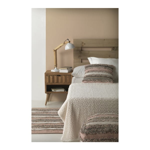 Пуф със сива и розова шарка Ceylon - Geese-image-1