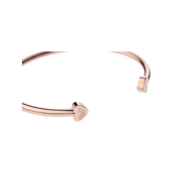 Dámský náramek z nerezové oceli v barvě růžového zlata Victoria Walls Century-image-2