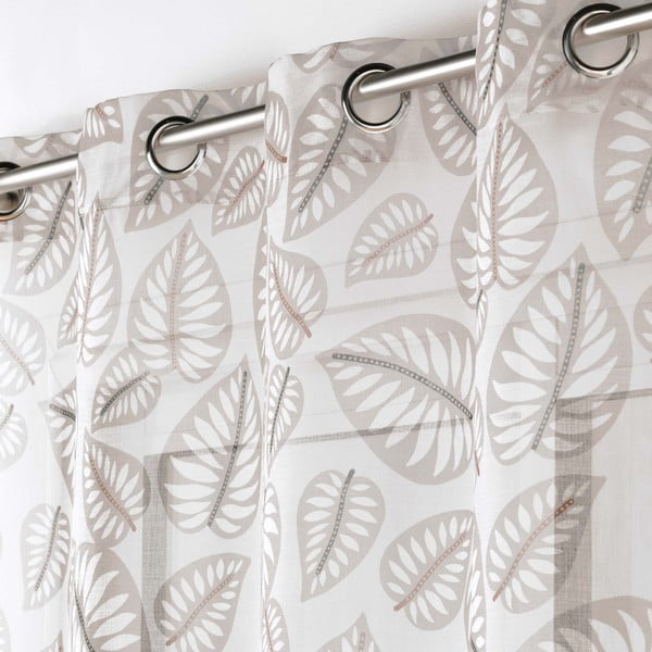 Бежова завеса 140x240 cm Alma – douceur d'intérieur-image-1