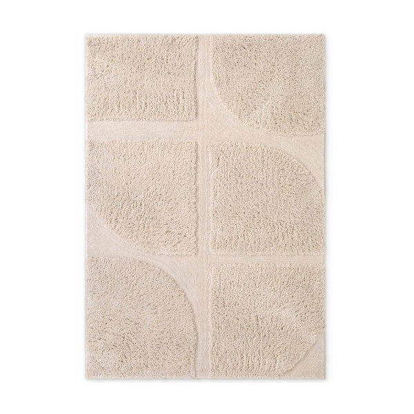 Кремав ръчно изработен килим 80x150 cm Lambeth Jasper – Ted Baker