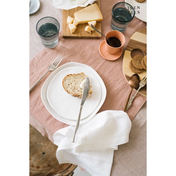 Комплект от 2 бели ленени салфетки - Linen Tales-image-4