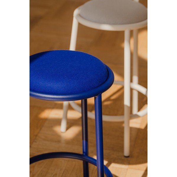 Син метален бар стол (височина на седалката 68 cm) Hogo – noo.ma-image-2