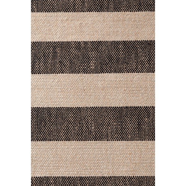 Черна/кремава двустранна/ръчно изработена ютена пътека 80x200 cm Playa – Hanse Home-image-4