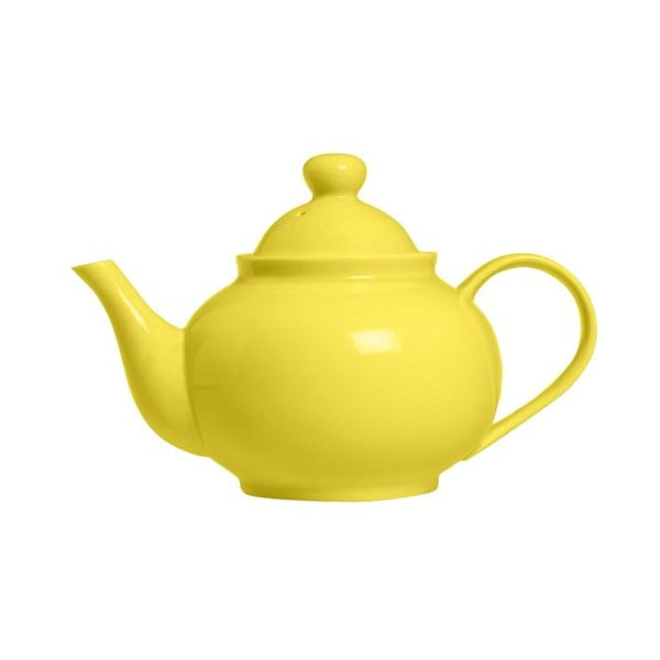 Konvička na čaj, žlutá