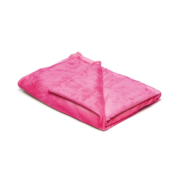 Розово одеяло от микроплюш , 150 x 200 cm - My House