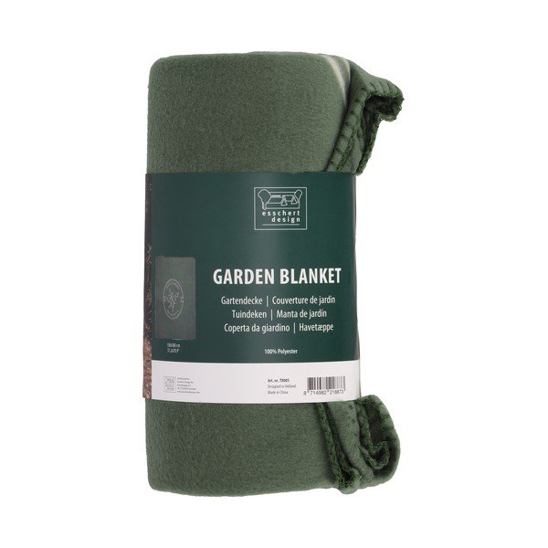 Зелено одеяло за пикник 130x180 cm – Esschert Design-image-4