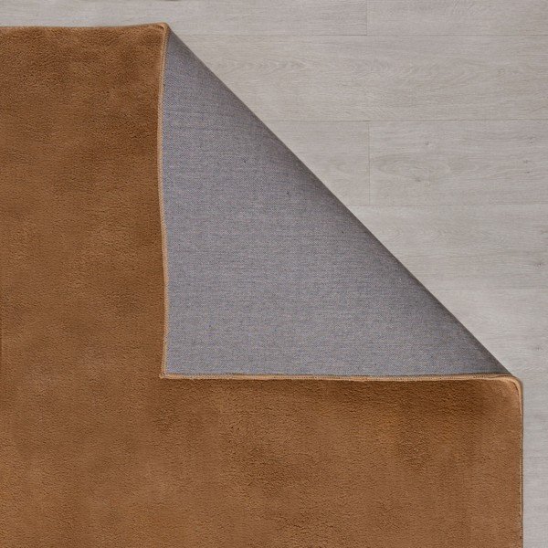 Кафяв килим в цвят коняк 200x290 cm - Flair Rugs-image-3