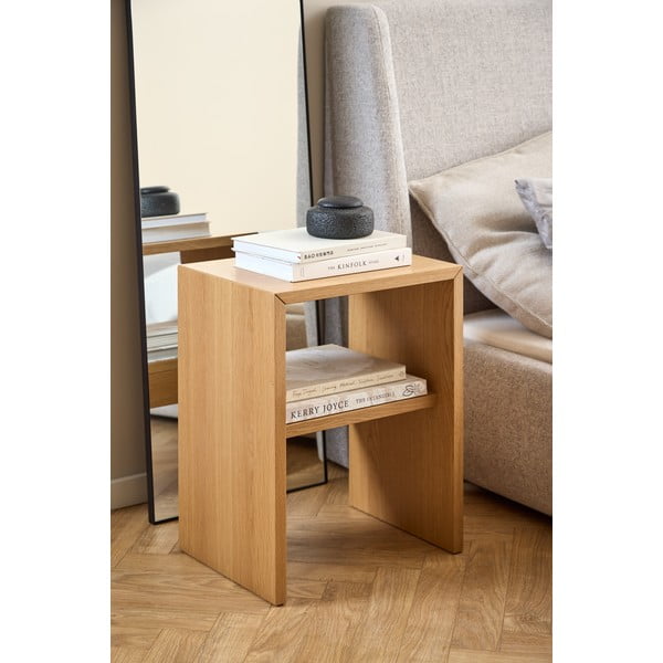 Нощно шкафче от декор от дъб  в естествен цвят  Arlon – Actona-image-1