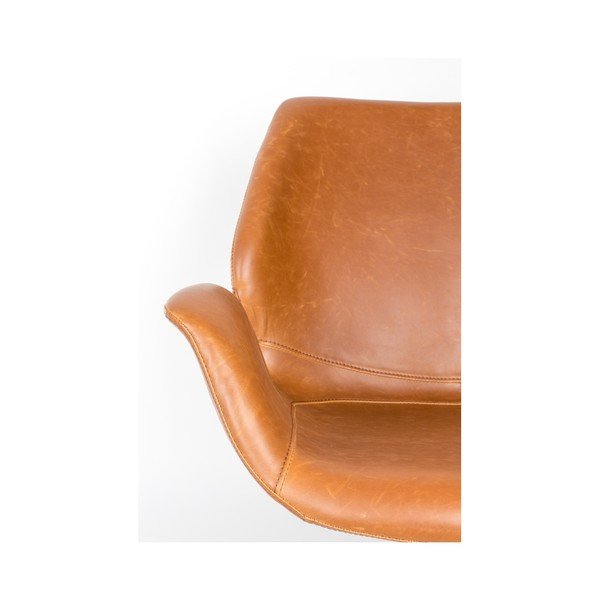 Кафяв стол Nikki - Zuiver-image-4