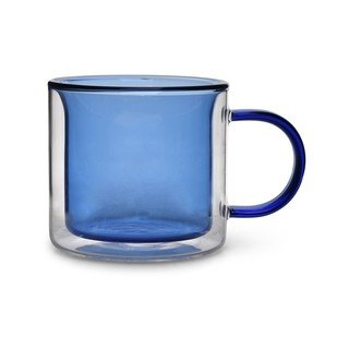 Сини стъклени чаши в комплект 2 бр. 270 ml Liv – ONA