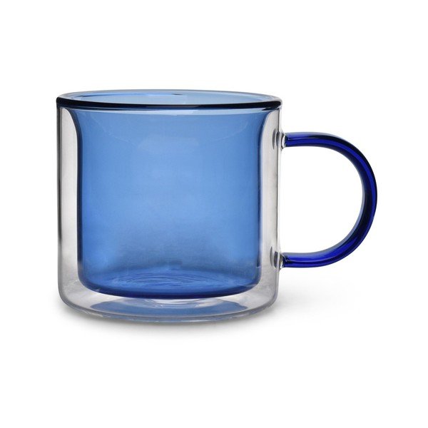 Сини стъклени чаши в комплект 2 бр. 270 ml Liv – ONA