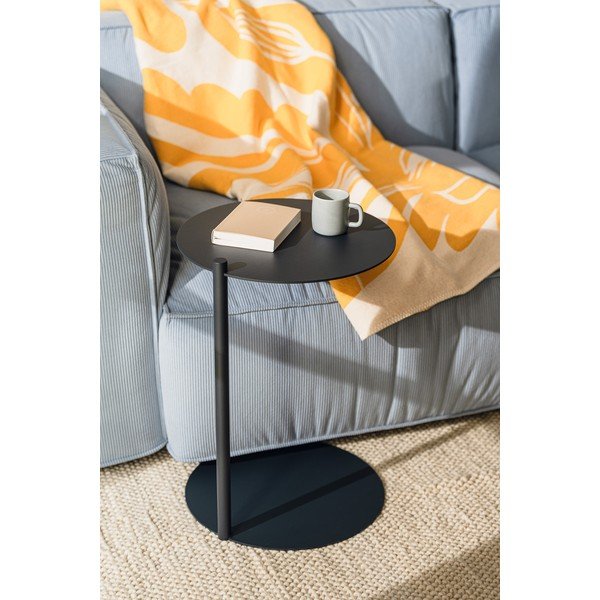 Стоманена кръгла странична масичка 41x40 cm Ande – noo.ma-image-3