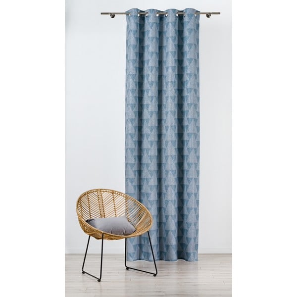 Тюркоазена завеса 130x260 cm Zatapa - Mendola Fabrics