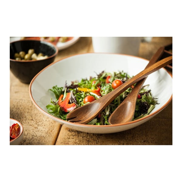 Комплект от 2 черпака за салата от акациево дърво Socoro - Premier Housewares-image-4