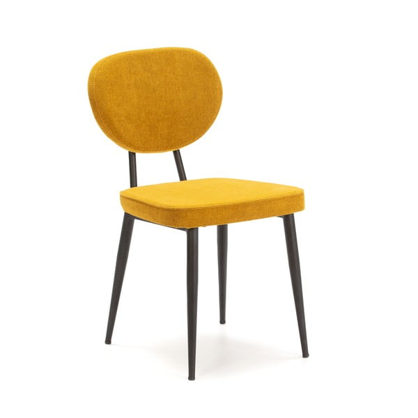 Жълти трапезни столове в комплект от 2 Zenit - Marckeric