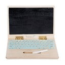Дъска за писане с тебешир във формата на тетрадка Училище - Bloomingville Mini