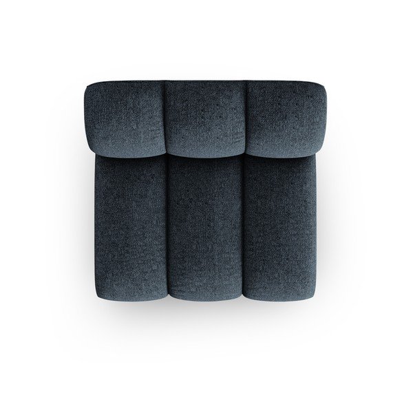 Син модулен диван (среден модул) Lupine – Micadoni Home-image-2
